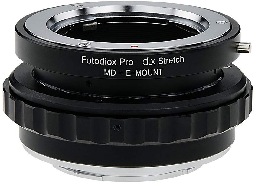 Fotodiox DLX Stretch Lens Mount Adapter Compatible with Minolta MD Lenses to Sony E-mount Cameras, Black/Chrome, Minolta MD/MC SLR Lens - Image 3