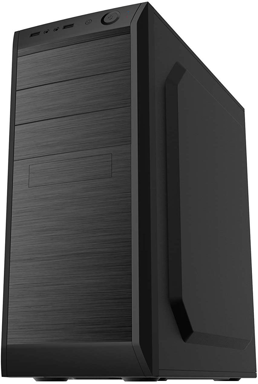 CoolBox F-750 Computer Case Black - Computer Case (PC, ATX, Black, 120 mm, 90 mm, 2.5, 3.5, 5.25 inches), Black/White - Image 2