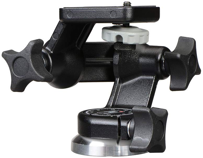 Manfrotto 3D Junior Tripod Head, for Camera Tripods Fluid Ball Head, Camera Stabilizer, Photography Accessories for Content Creation - Image 3
