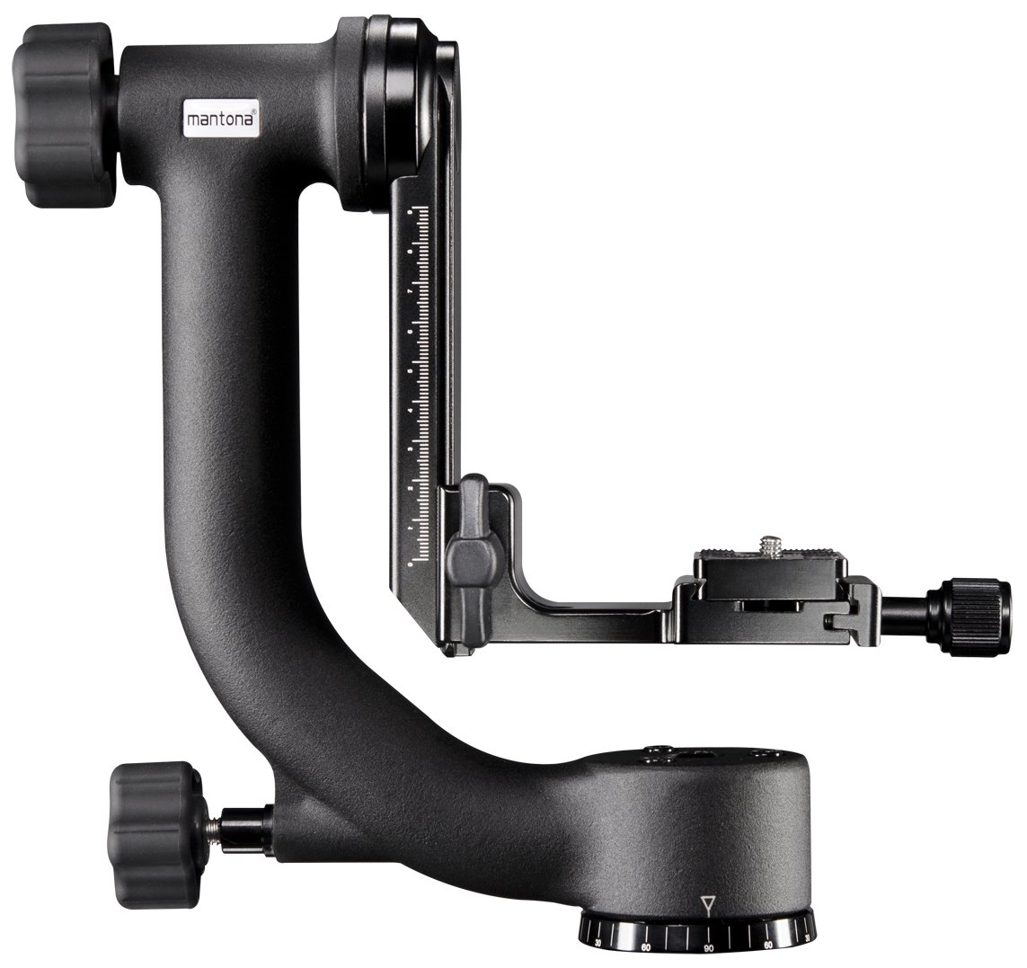 Mantona Gimbal TK-I Tripod Head, black - Image 2