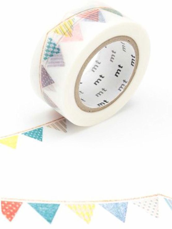 mt Ex Washi Masking Tape - Flag - Image 2