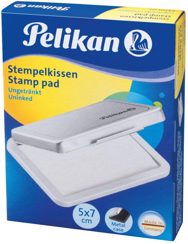 Pelikan 1 Set 5 x 7cm Unsoaked Metal Stamp Pad, 70 x 50 mm