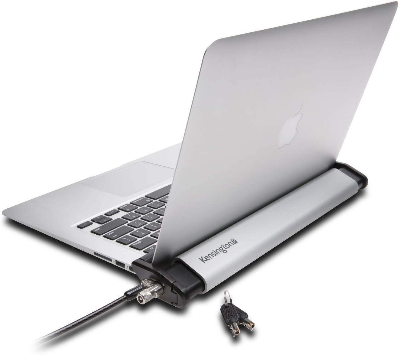 Kensington Laptop Locking Station with MicroSaver® 2.0, Argentée, Up to 15.6 Inch MacBooks