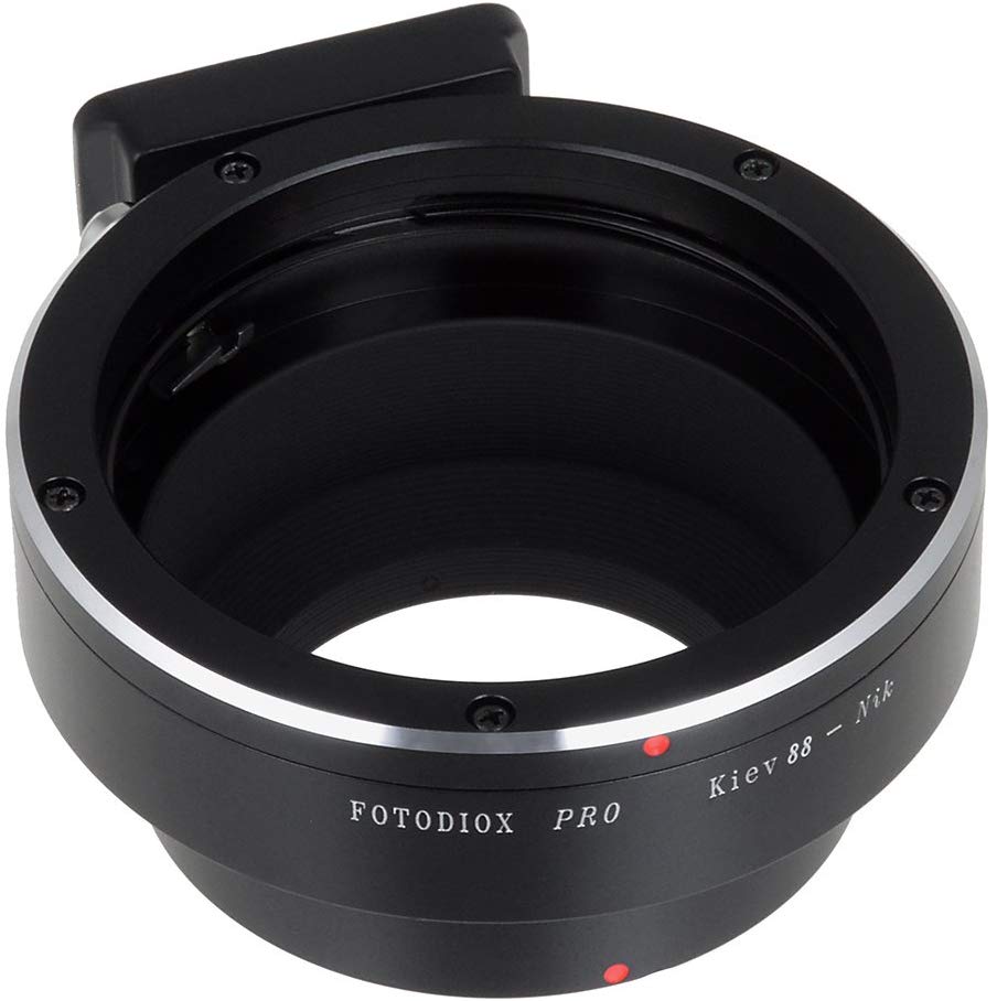 Fotodiox Pro Lens Mount Adapter - Kiev 88 Lens to Nikon F (FX, DX) Mount Camera System (such as D7100, D800, D3 and more) - Image 2