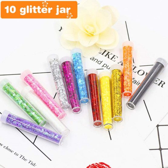DIY Fluffy Slime Kit Crystal Slime Set for Girls Boys Toys Kids Art Craft aged 6+ (12 colors) - Image 3