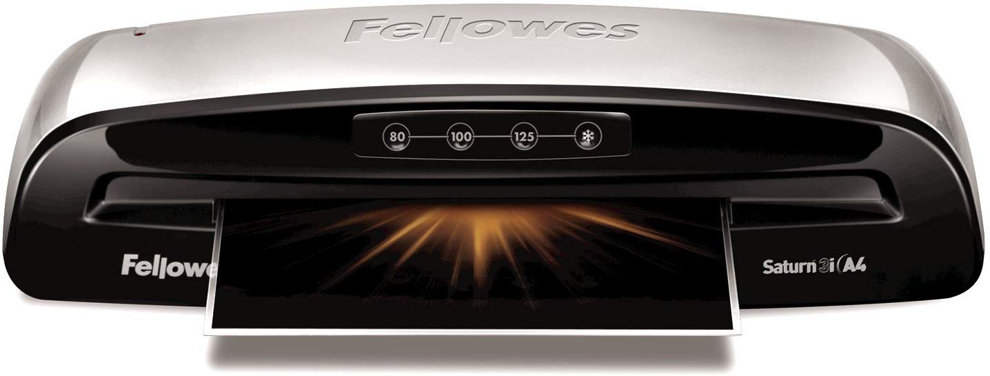 Fellowes Saturn A4 Small Office Laminator, InstaHeat, 60-Second Warm-Up, Jam Release, Auto Shut-Off - Image 2