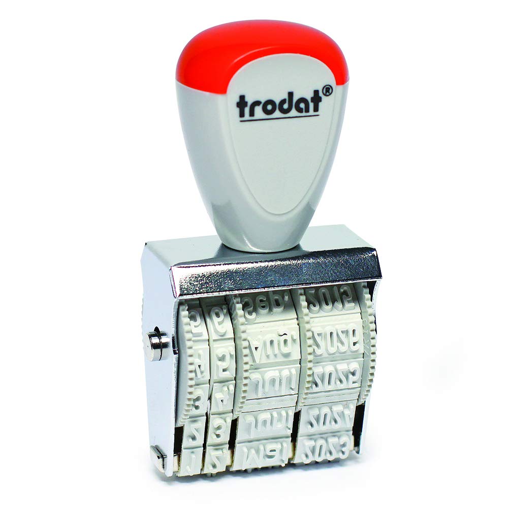 Wedo Date Stamper Months in Letters 4 x 26 mm, Farbe, 4 mm Schriftgröße