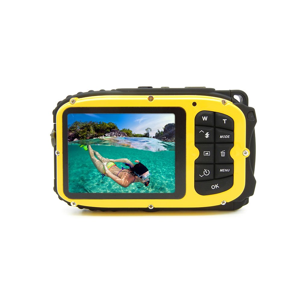 Aquapix W1627Y Ocean Underwater Digital Camera in Yellow with LiIon