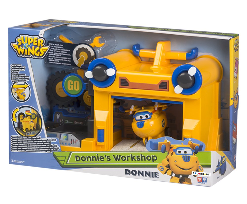 Super Wings Donnie’s Workshop (Colorbaby 75886) – BigaMart