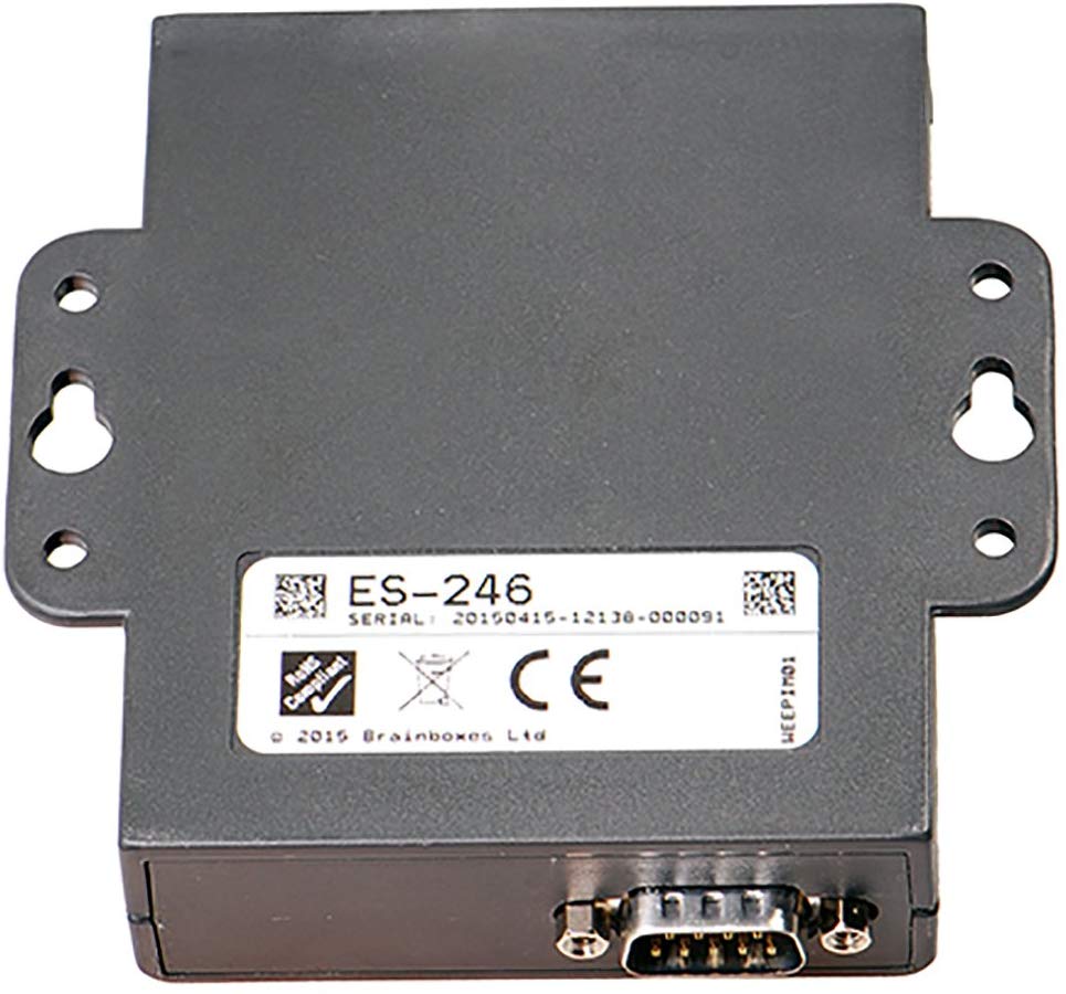 Brainboxes 1 Port RS232 Ethernet to Serial Adapter, Compact Industrial - Image 3