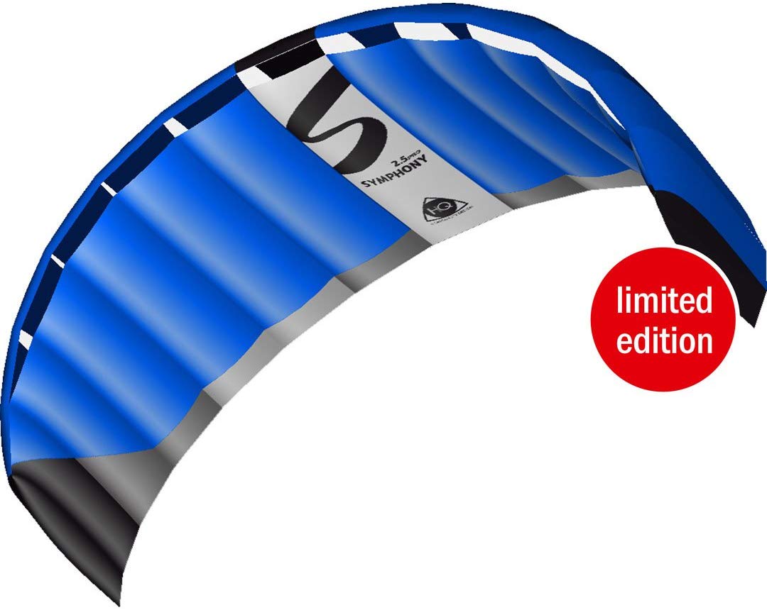 HQ Symphony Pro 2.5 Kite (Neon Blue)