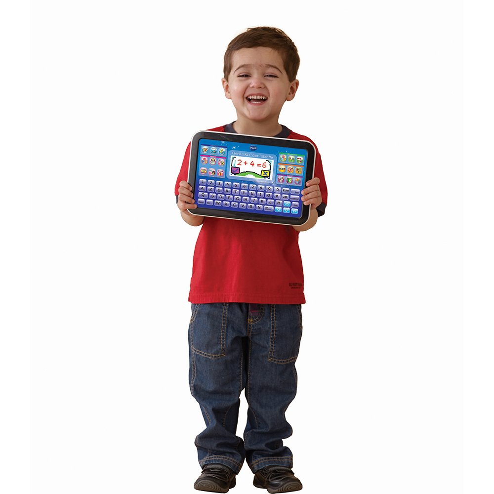 VTech - 155205 - Children's Computer - Tablet - Genius XL (French version), Black/White, Medium - Image 4