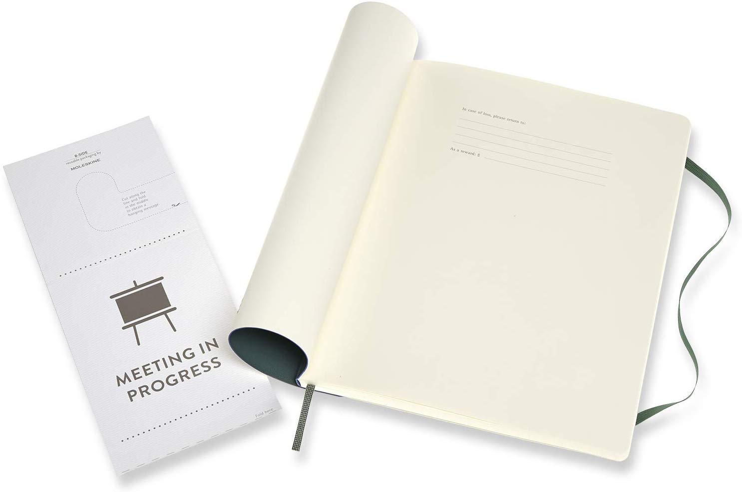 Moleskine, Pro Notebook, Professional Notebook Ideal for Office & Work, Soft Cover and Elastic Closure - Image 2