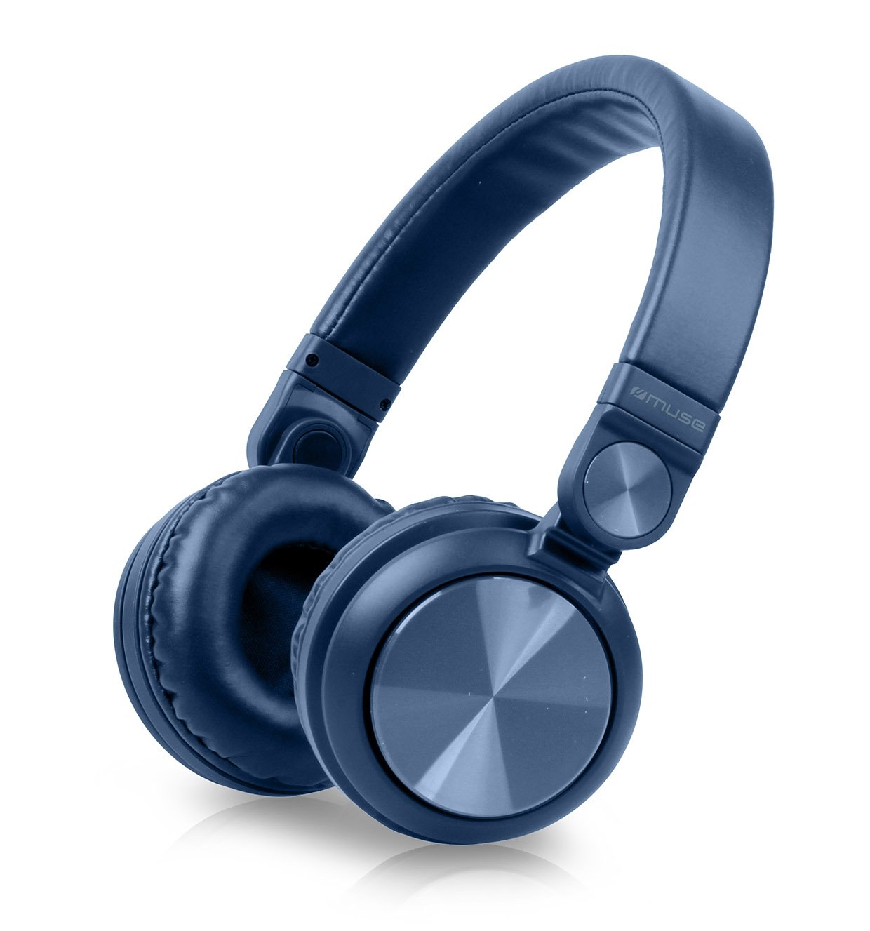 MUSE Headphone, Bluetooth, Rechargeable Battery, (M-276 BTB) Stereo Headphone, Adjustable Headband, Charge time 2 hours