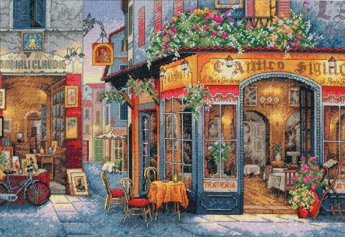 Dimensions European Bistro, Cotton, Multi-Colored, 16 x 11 (41 x 28 cm)