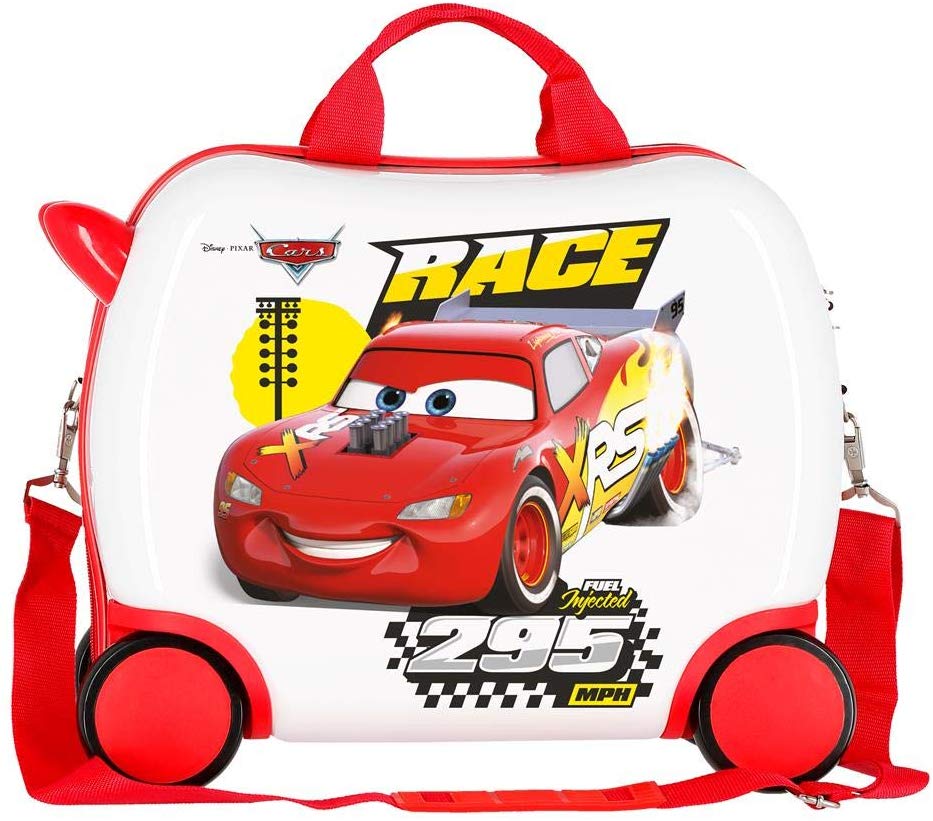 Disney Joy Valigia per Bambini, 41 centimeters, Multicolore (Multicolor), Red, 41x34x20 - Image 3