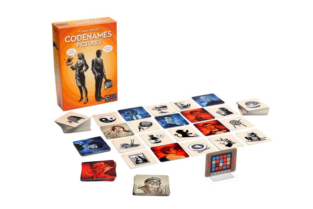 Devir Secret Code with Pictures, Board Game (BGCOSEIM), Red, L-XL - Image 2