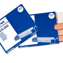 Petrus 23600, Staples 23 / 6-200, Up to 20 sheets, 6 mm, 1 box of 1000 staples