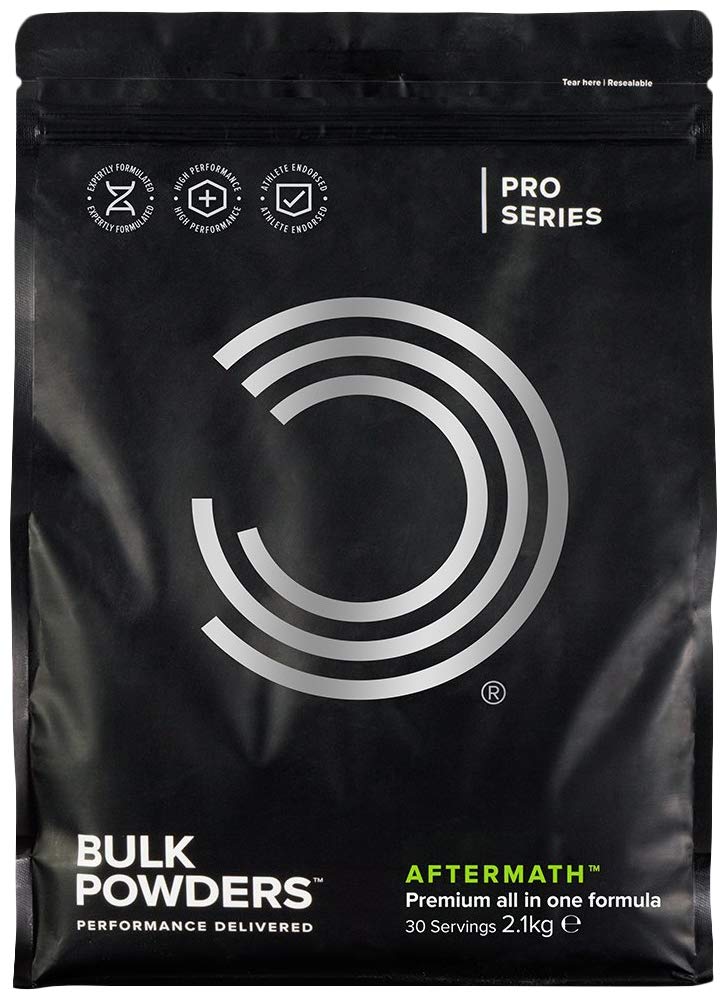 Bulk Aftermath, All in One Whey Protein Isolate Powder, Strawberries and Cream, 2.1 kg, Packaging May Vary