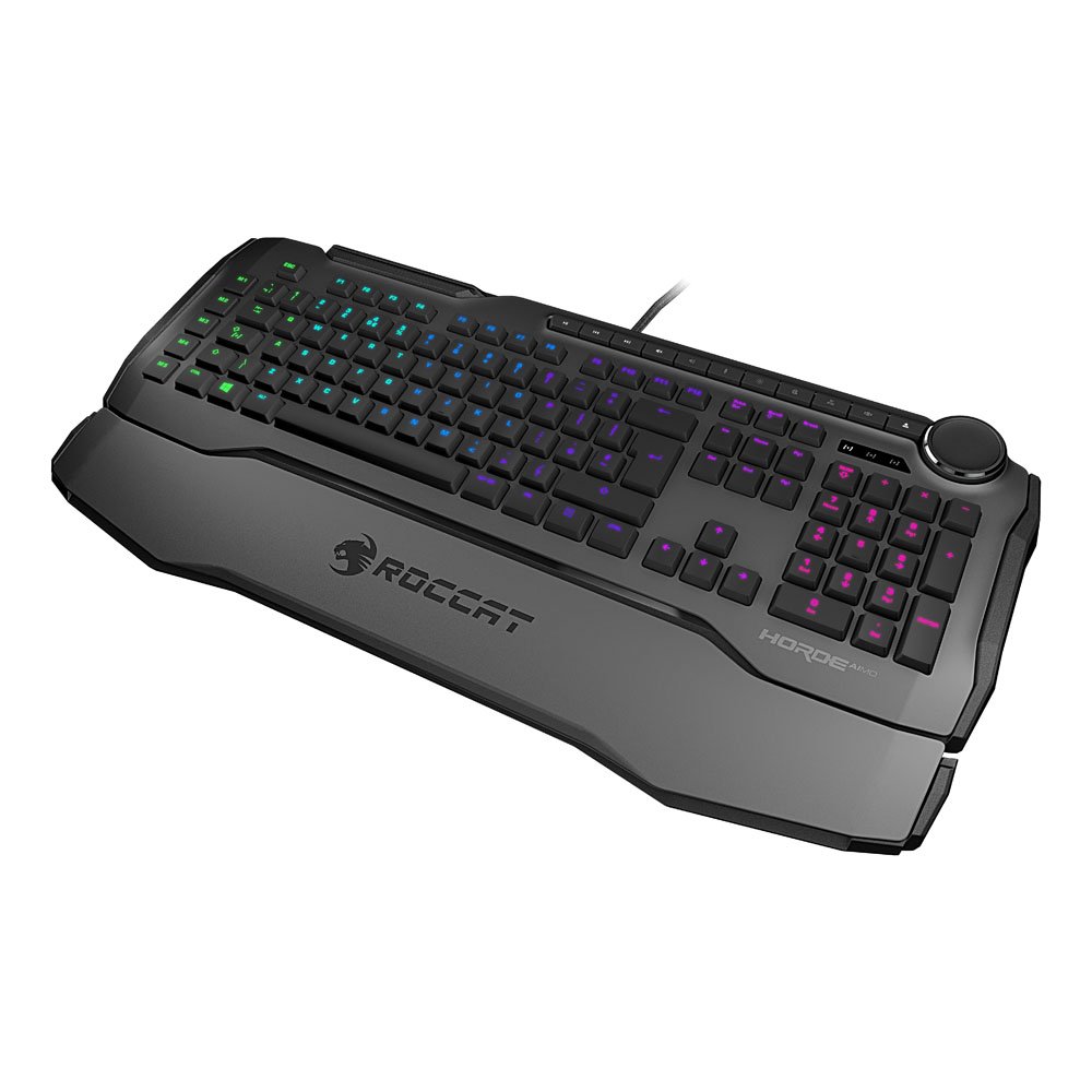 ROCCAT Horde AIMO – Membranical RGB Gaming Keyboard, AIMO LED ...