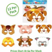 Playwrite Farm 12 Card Masks