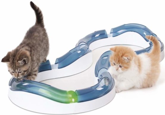 Catit Design Senses Super Roller Circuit, Blue, 8 x 9.5 x 9.5 Inches - Image 2