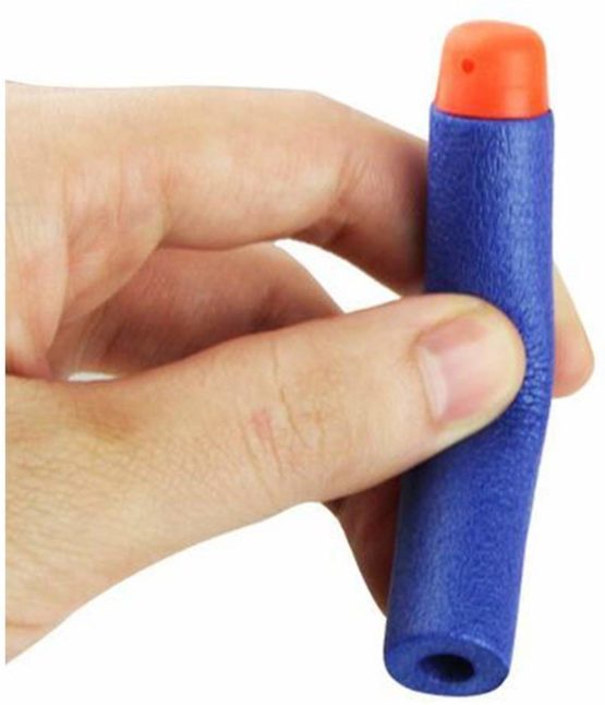 AMOSTING Refill Foam Darts for Nerf N-Strike Elite Series -Blue（only 100PCS with drawstring bag） - Image 4