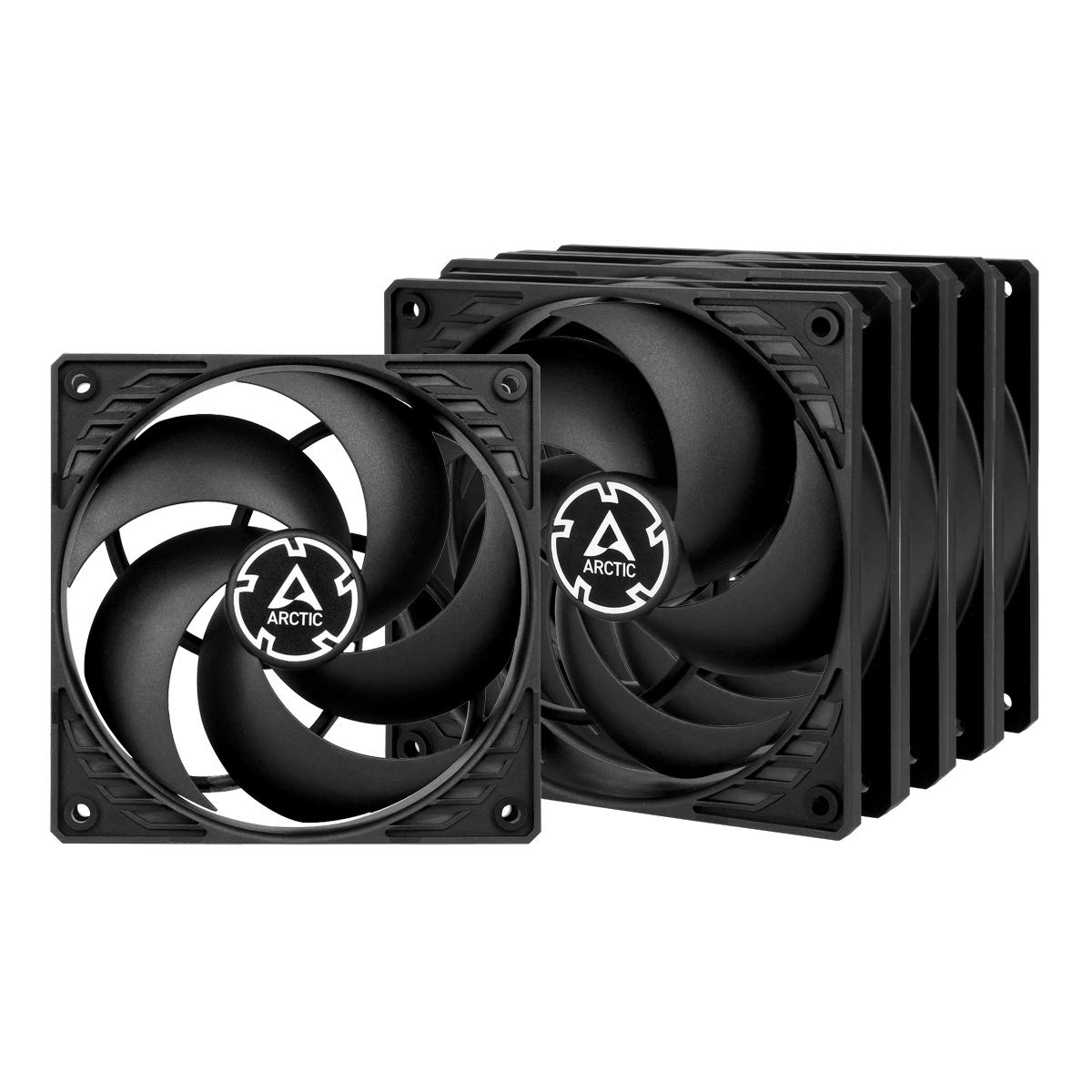 ARCTIC P12 PWM PST (5 Pack), PC Fan, 120mm Fan, PC Case Fan, PWM Sharing Technology (PST), Pressure-optimised, quiet motor