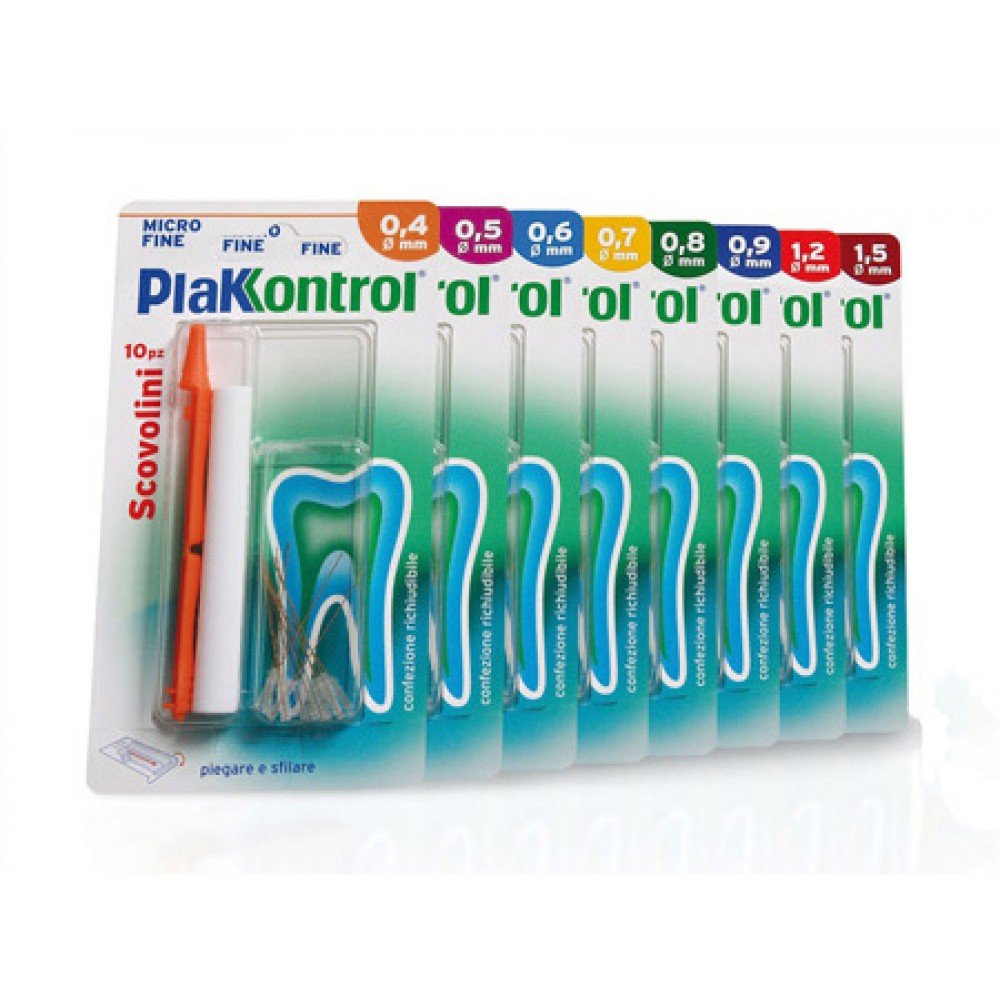 plakkontrol-scov 0.6 mm 10PZ, White, 10 count (Pack of 1)