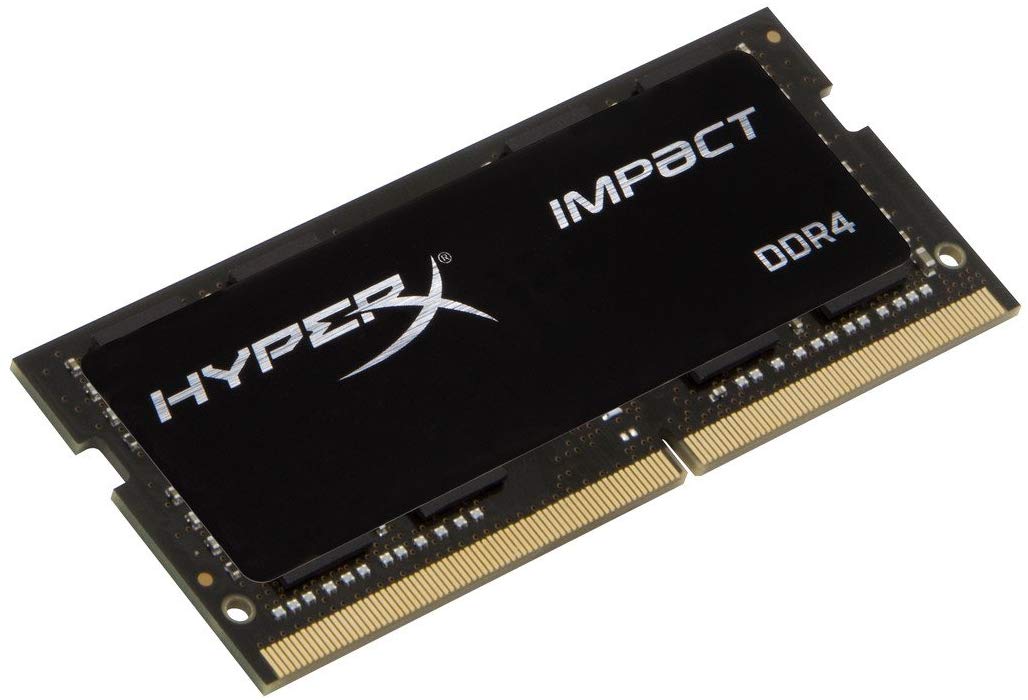 HyperX Impact HX432S20IB/16 16 GB 3200MHz DDR4 CL20 SODIMM Memory, black