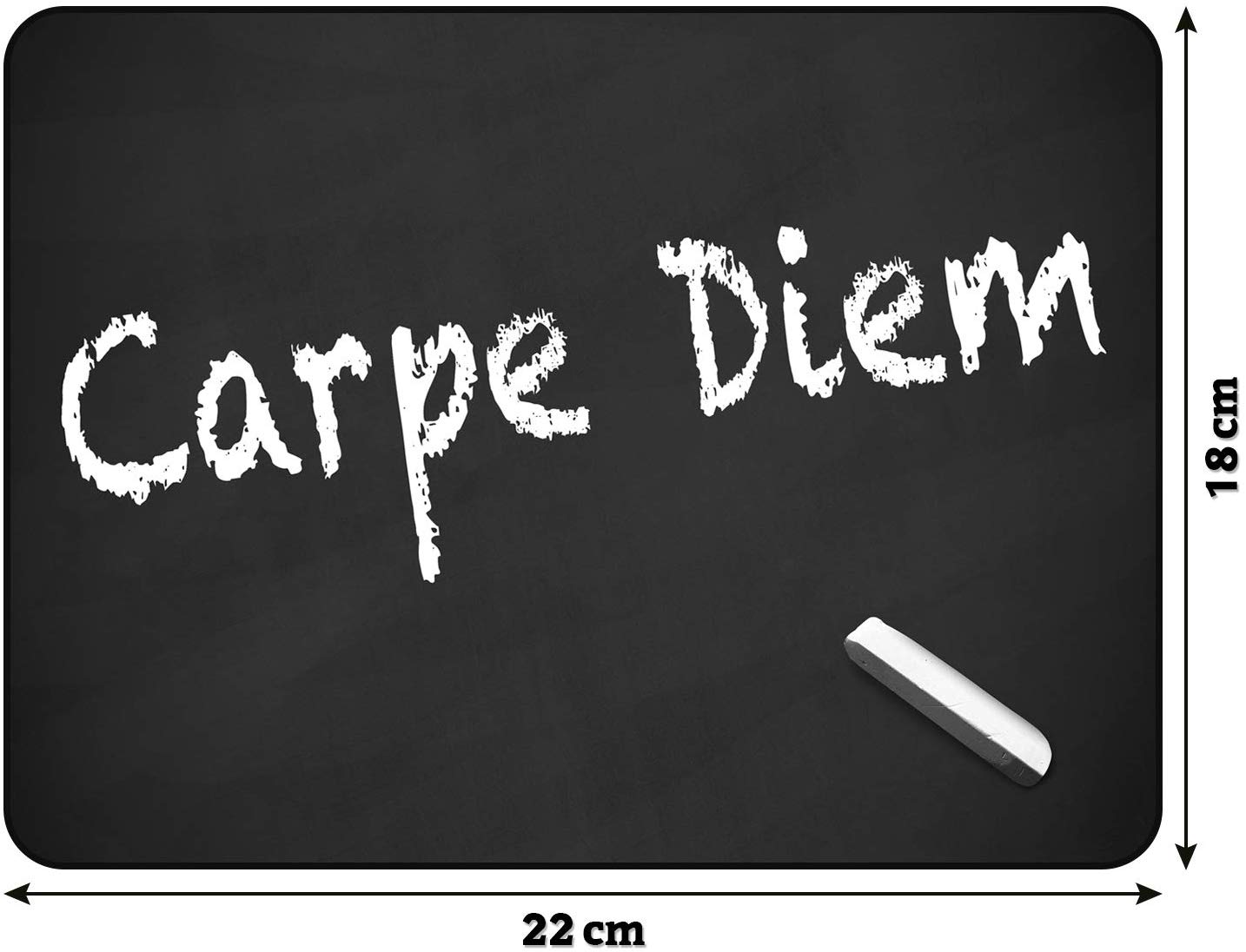 PEDEA Design Carpe Diem Mouse Mat, 220L x 180W mm - Image 3