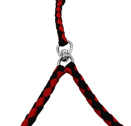 ADOGO® Dog Lead Splitter,No-Tangle Double Dog Leash for Walking and Traning 2 Dogs (Red & Black) - Image 3