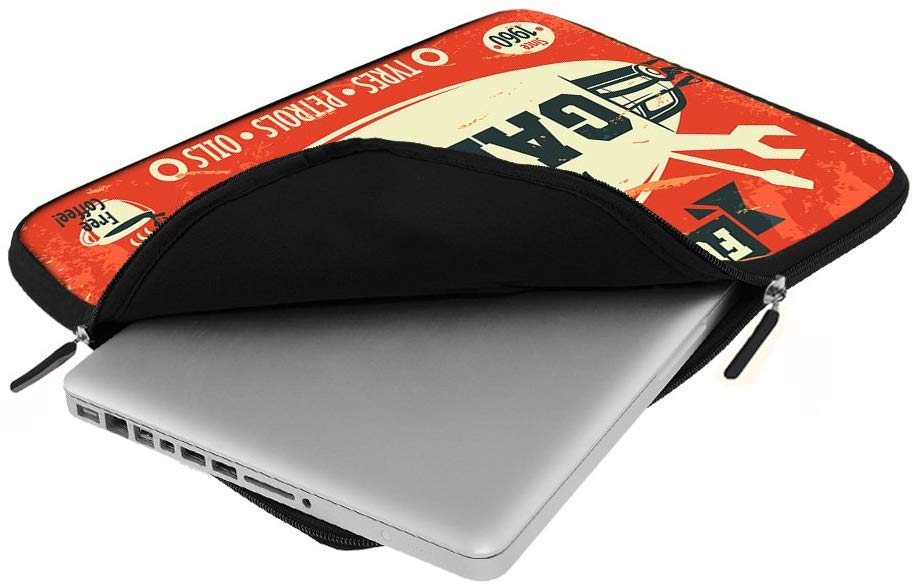 PEDEA Laptop Bag Case Design Sleeve for 13.3 inch, Garage - Image 3