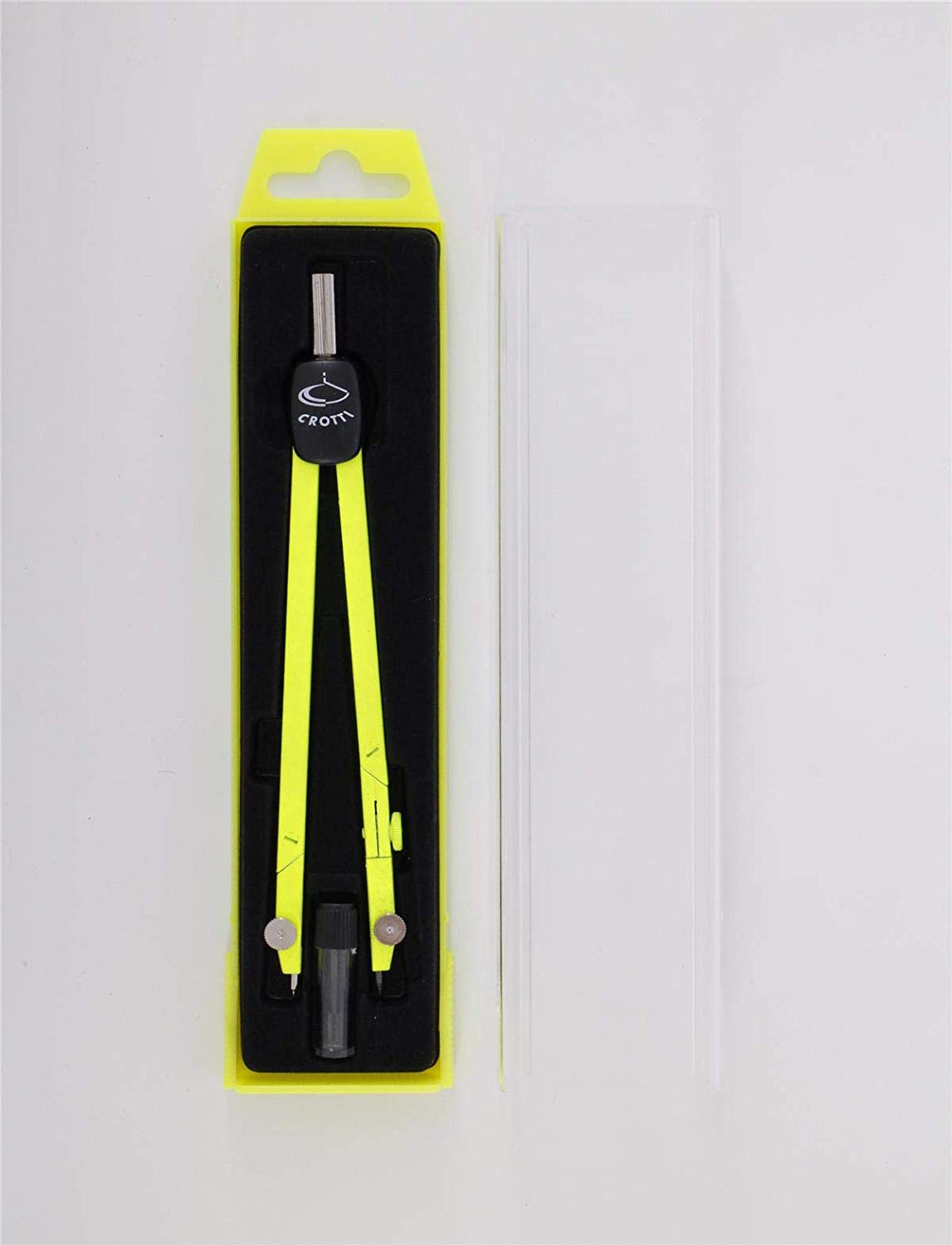 Technical Double Joint Compass with Lead – Neon Yellow. – BigaMart