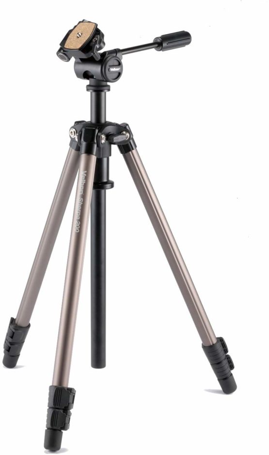 Velbon Sherpa 200 Aluminium Tripod with PH-157Q One-Touch Panhead - Black