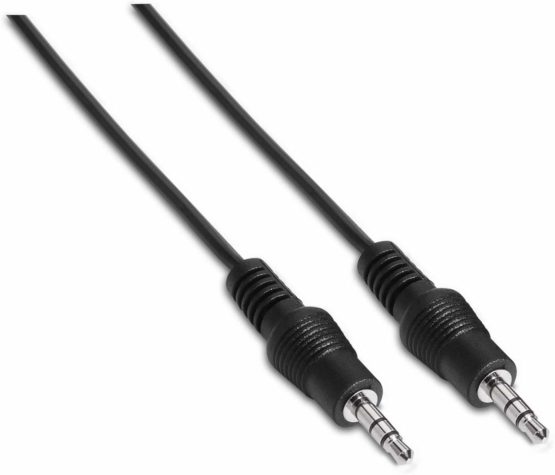 AISENS A128 – 0142 – CABLE AUDIO JACK 3.5 Stereo, 1.5 m Black
