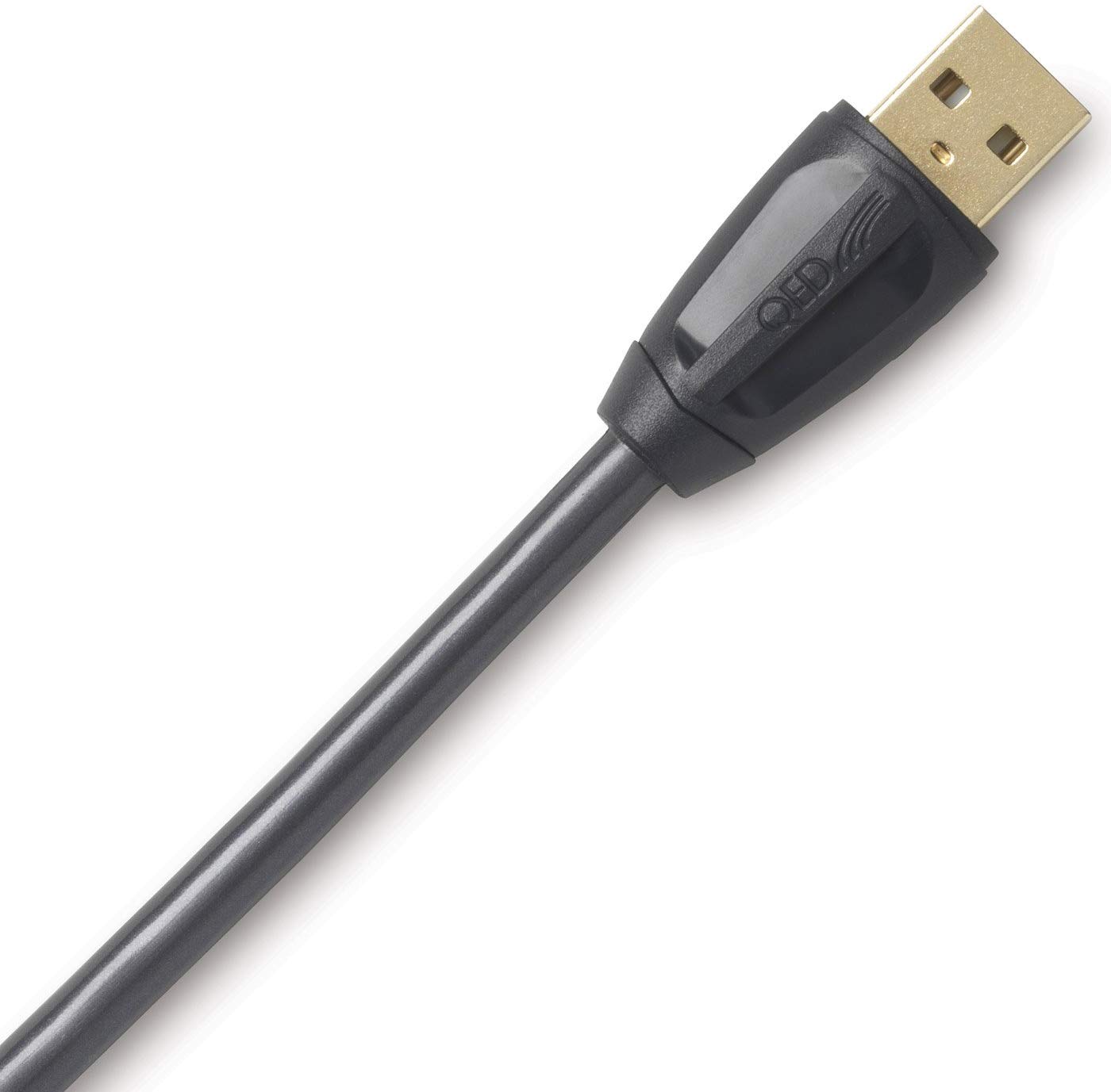 QED Performance USB cable A to B (5 m), graphite - Image 2