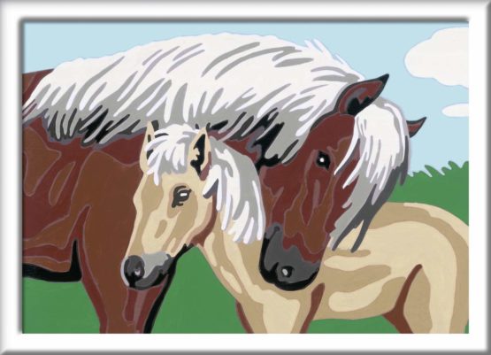 Ravensburger Paint by Numbers 28469 - Lovely Mare - For Children From 7 Years - Image 2