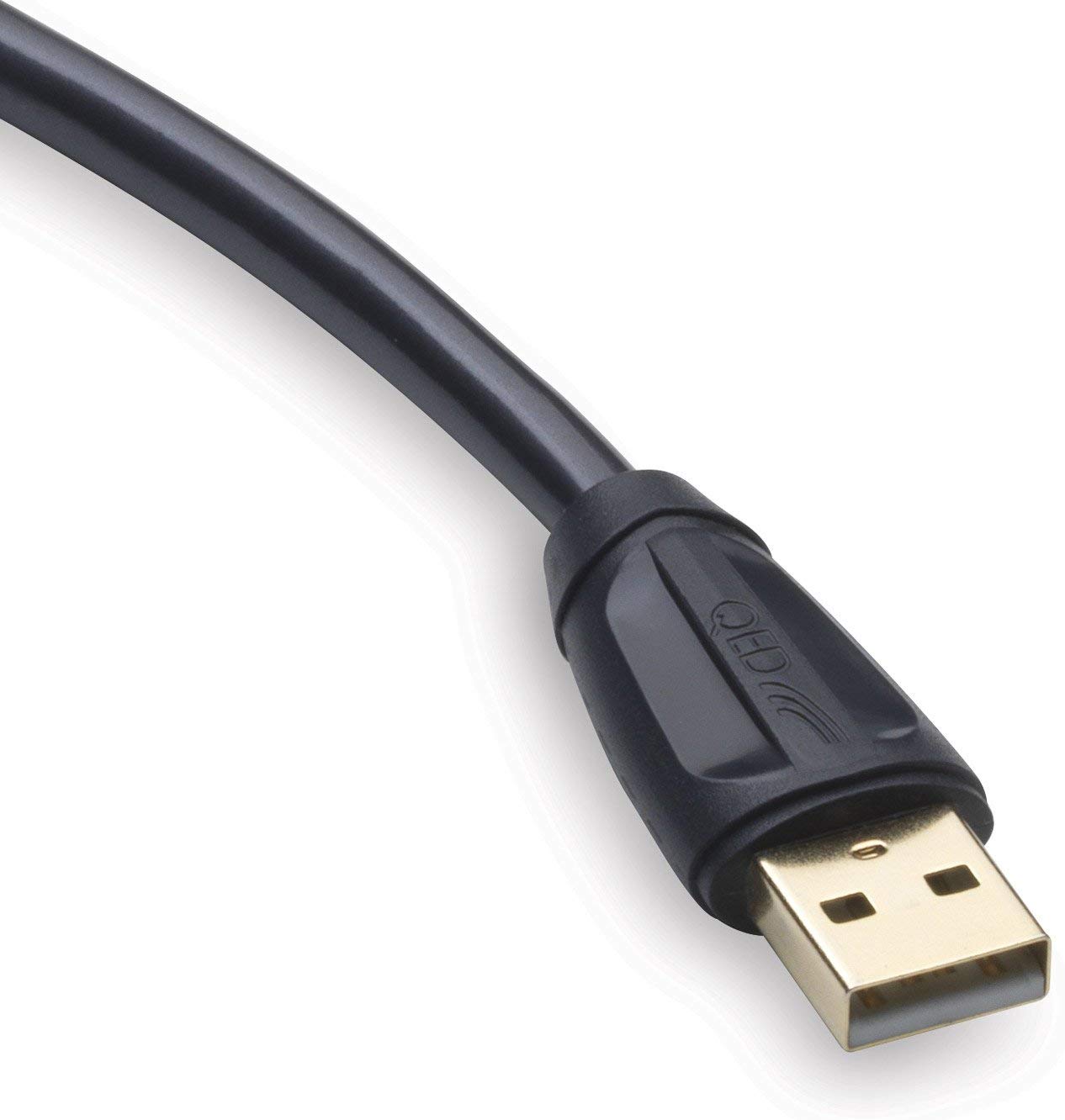 QED Performance USB cable A to B (5 m), graphite