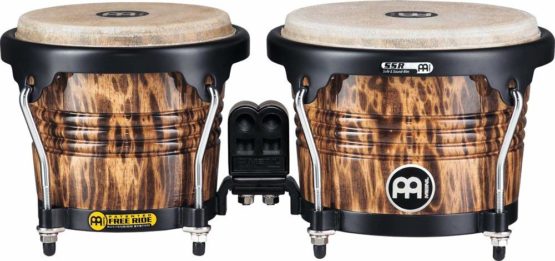 Meinl 6 3/4-inch and 8-inch Bongo - Leopard Burl