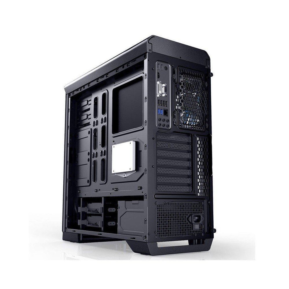 NOX Hummer ZX - Box of Computer Tower ATX, Black, black - black - Image 4