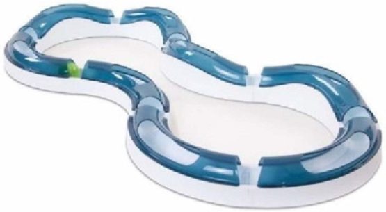 Catit Design Senses Super Roller Circuit, Blue, 8 x 9.5 x 9.5 Inches