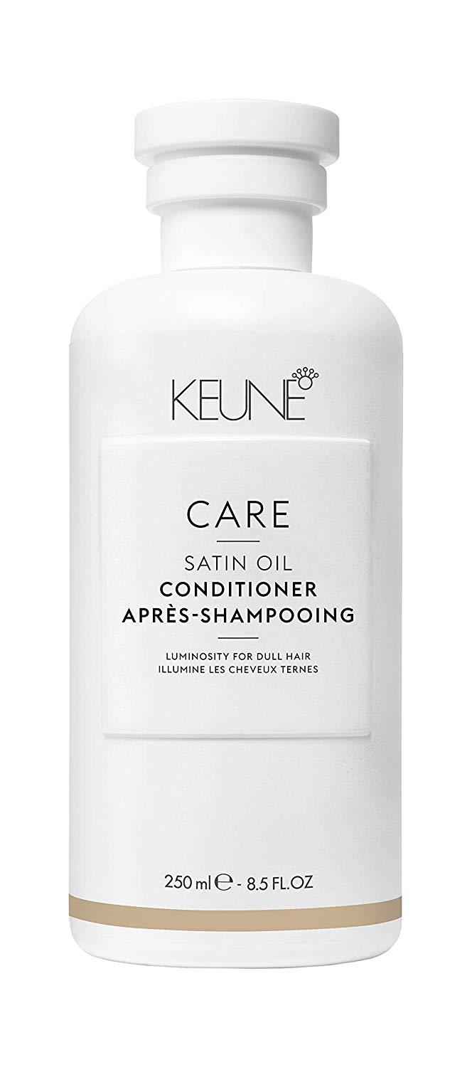 Keune Care Line Satin Oil Conditioner - Illuminating Conditioner For Dry And Dull Hair 250 Ml, White, 250 ml (Pack of 1)