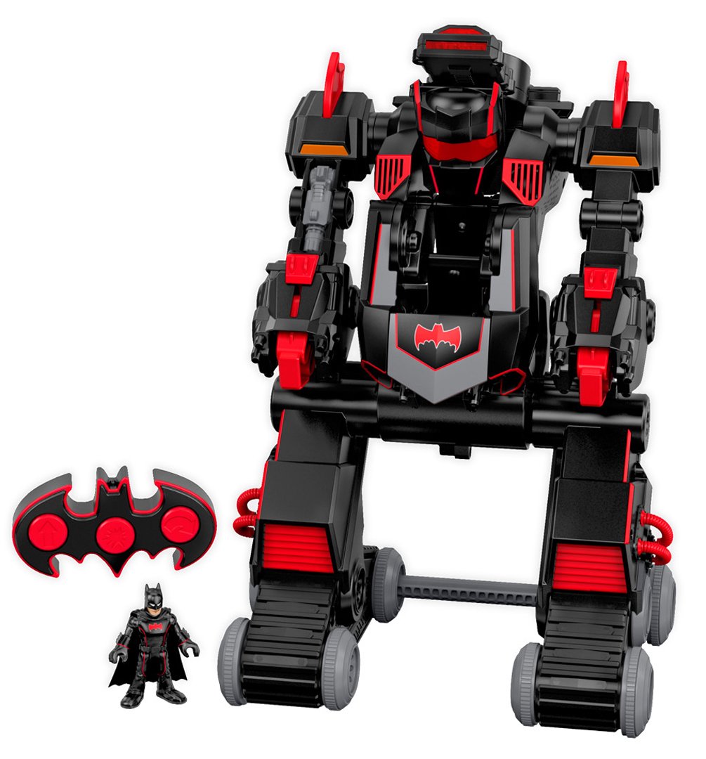 Batman Batbot Imaginext DC Super Friends RC Transforming Batbot Batman Robot Tank ...