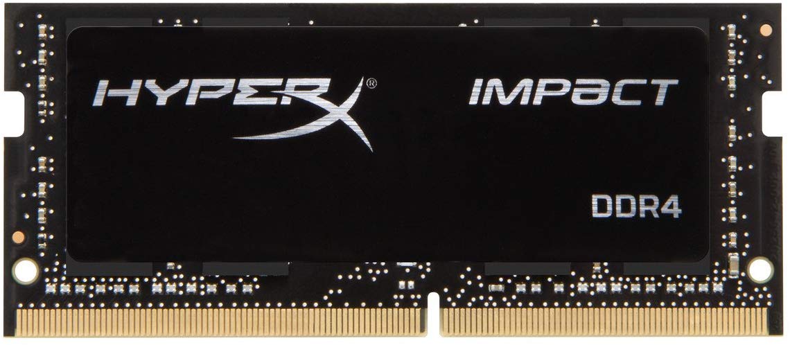 HyperX Impact DDR4 HX432S20IBK2/32 Memory 3200 MHz CL20 SODIMM 32 GB Kit (2x16 GB), black - Image 2