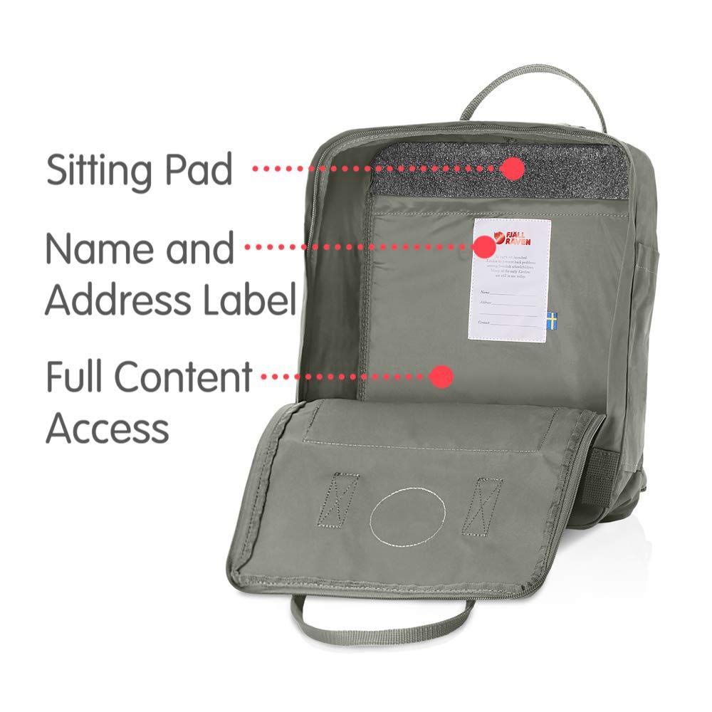 Fjällräven Kånken 16l Backpack One Size, Fog - Image 2