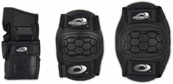 Osprey Kids' Skate Bmx Pads - Knee, Elbow and Wrist Protective Set - 6 Piece Scooter Streetsport Pad Set - Multiple Colours - Image 2