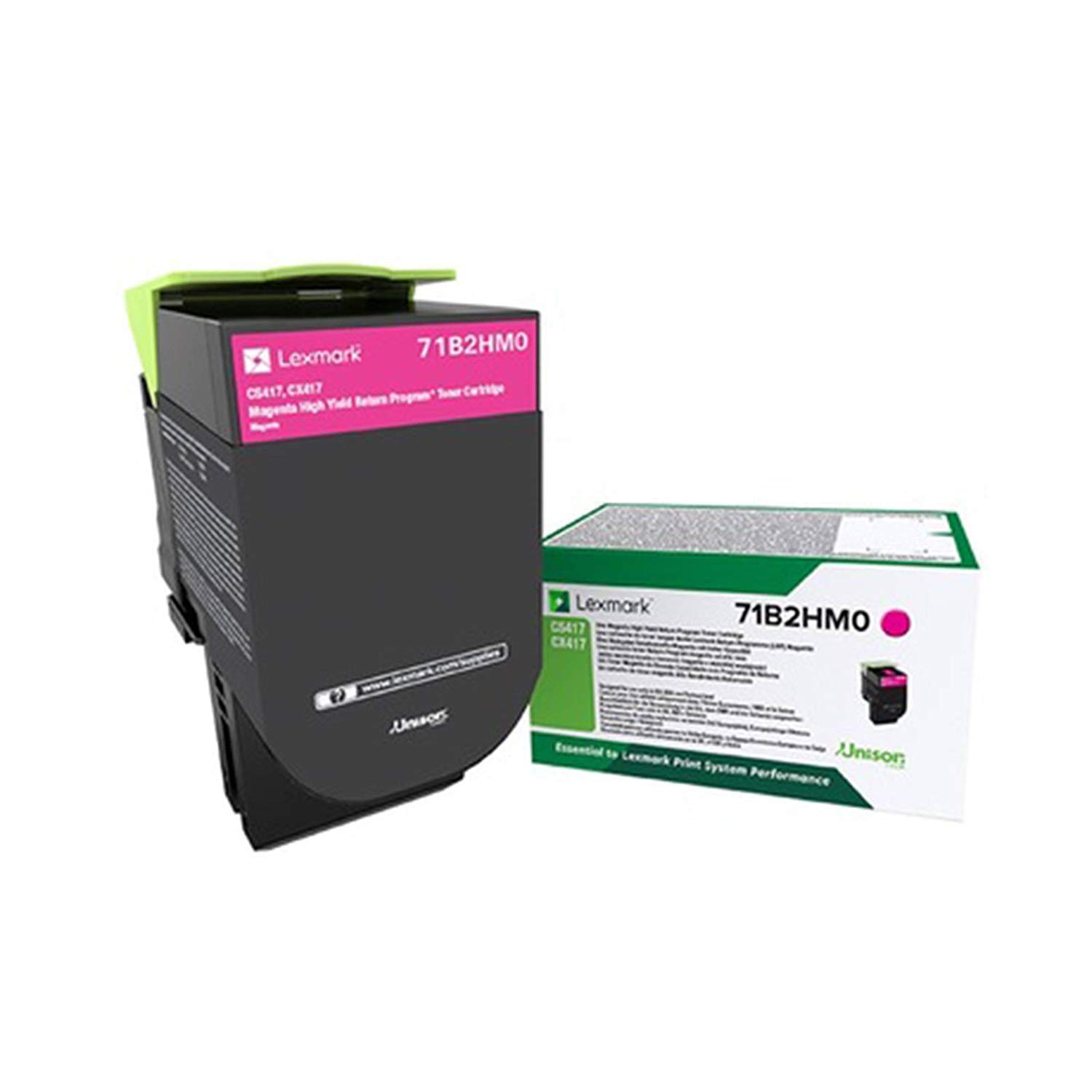 Lexmark 71B2HM0 High Capacity Toner Cartridge - Magenta, Normal