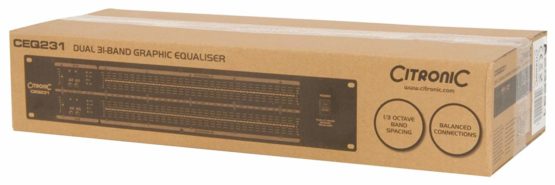 Citronic | Dual 31-Band Graphic Equaliser, 170.926UK - Image 3