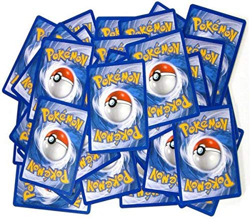 Pokemon 100 Assorted Trading Cards Lot, Multicolor, 7.62 cm x 10.16 cm x 1.27 cm